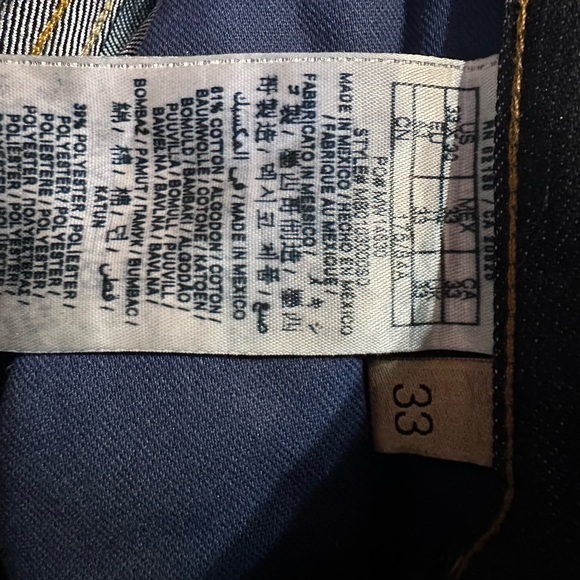 Guess Vintage Bootcut Button Fly Jeans Mid Rise Distressed Blue Denim 33x30 - Picture 8 of 16